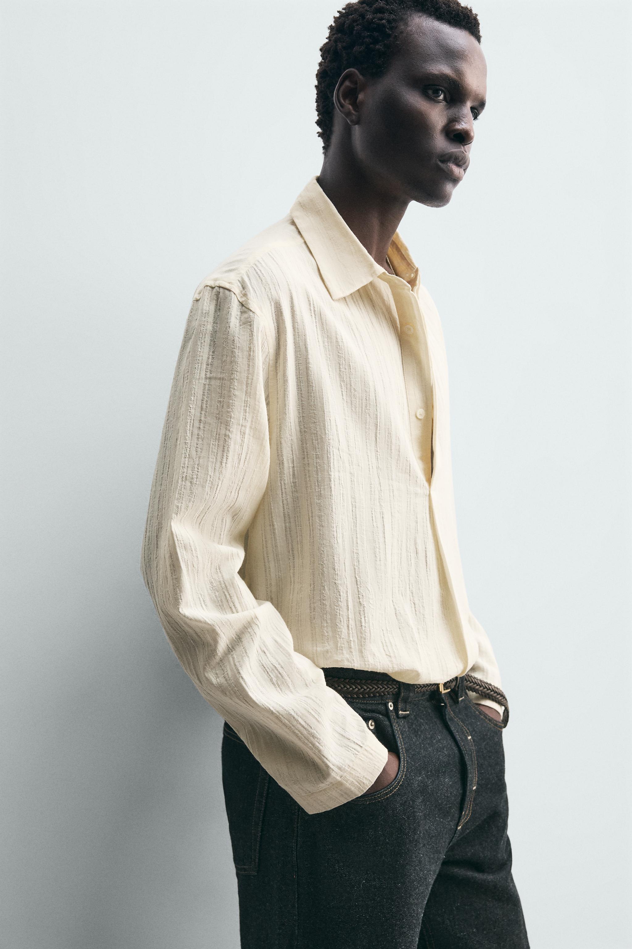 TEXTURED POLO SHIRT